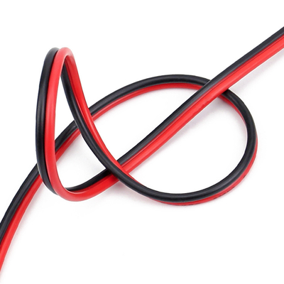 Провода диктора PVC параллель чистого медного одетого алюминиевого аудио красная черная