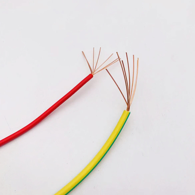 Бескислородный медный PVC кабеля ядра 4 кв Mm одиночный изолировал ткань