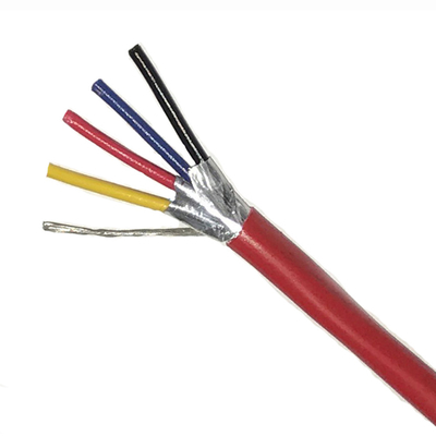 Antiwear красный кабель для материала меди PVC аварийной системы пожарной сигнализации 1mm2