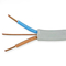 Жаропрочный кабель электрического провода плоский, плоская проволока 2 ядров алкалиа устойчивая