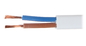 6mm2 дублируют материал электрического кабеля плоской проволоки 2 ядров огнеупорный медный