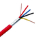Antiwear красный кабель для материала меди PVC аварийной системы пожарной сигнализации 1mm2